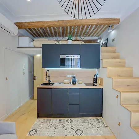 Duplex Studio Apt Mezzanine Near Shops & Cafes Antibes Exterior photo